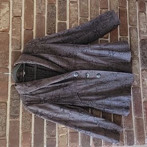 J. Jill Blazer, J. Jill Jacket, Gray Floral Pattern, Size XS